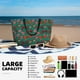 thumbnail image 5 of Fotbe red and green bow tie Bolsa de Viaje para Playa - Resistente al Agua, Bolsa Tote de Gran Capacidad y Ligera con 7 Bolsillos para Mujeres y Hombres, 5 of 7