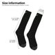 thumbnail image 2 of Fotbe Black Marble Calcetas Divertidas Estampadas para Hombre y Mujer, Calcetas de Algodón hasta la Rodilla para Caminar, Correr, Enfermería y Embarazo, 2 of 6