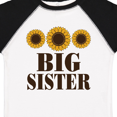thumbnail image 4 of Inktastic Big Sister Announcement Sunflowers Girls Toddler T-Shirt, 4 of 5