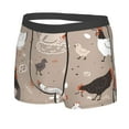 thumbnail image 2 of Kll Chicken Men'S Cotton Boxer Briefs Underwear-Medium, 2 of 9