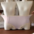 thumbnail image 4 of MuZeFu Underwear for Women Plus Size High Waisted Women's Solid Color Plus Size High Waist Cotton Pear Shaped Figure Enlarged Underwear, 4 of 6