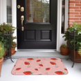 thumbnail image 5 of Pofeuu Strawberry Print Hem Mat 40x60 - Multipurpose Doormat for Indoor & Outdoor Use - Welcome Your Guests with our Entrance Mat, 5 of 6