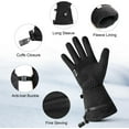 thumbnail image 5 of SAVIOR HEAT Heated Glove Liners, 7.4V Rechargeable Heated Gloves with Touchscreen Function Thin Electric Gloves for Winter Hiking Riding Bicycling Skiing, 5 of 11