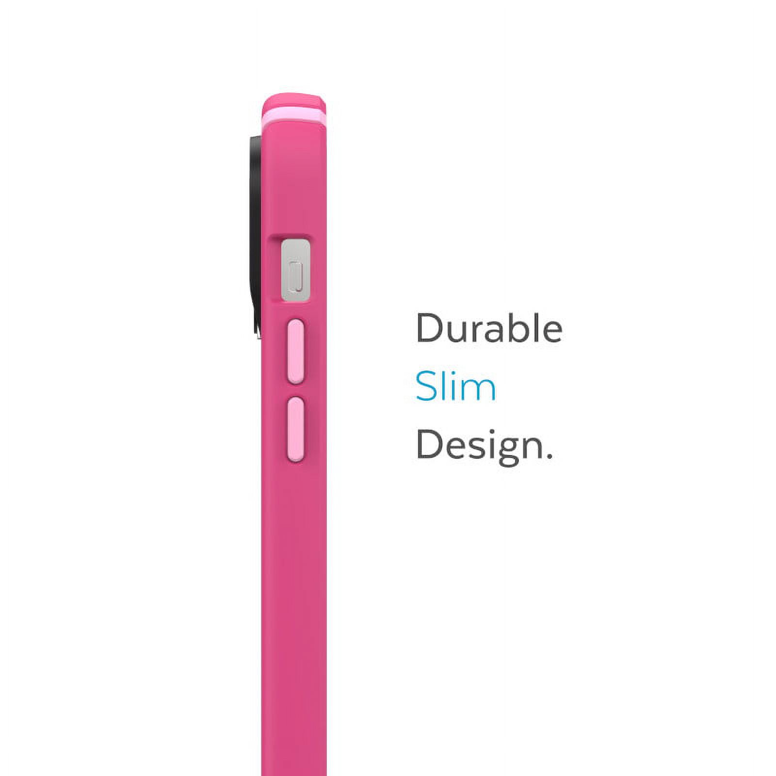 Speck iPhone 14 Pro Max Case-Presidio2 Pro-MagSafe-Digital Pink/Blossum Pink