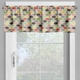thumbnail image 4 of Ambesonne Modern Valance & Curtain, Oriental Morrocan Design, 55"x36", Multicolor, 4 of 6