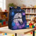 thumbnail image 4 of Aplkyhs Backpack for Students Age 6-18 School Bag Butterfly Flower Horse Adjustable Straps Lightweight Water Repellent Backpack for School Travel, 4 of 7
