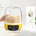 thumbnail image 4 of Incubadora de huevos automática digital portátil 5 huevos Auto Turner Control de temperatura Mini de incubación de aves de corral para incubar, 4 of 8