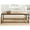 Brown, variant on SAFAVIEH Alec Coffee Table Distressed / Black