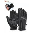 thumbnail image 3 of Spencer Outdoor Touchscreen Winter Warm Gloves Waterproof Thermal Anti-Slip Soft Lining Snow & Ski Texting Gloves for Men Women - M, 3 of 9