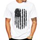 thumbnail image 1 of Camiseta De Verano Caballero Día de la Independencia Camiseta de manga corta Traje de calle (Negro L) Cgtredaw Para estrenar, 1 of 1