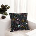 thumbnail image 6 of Pofeuu I love you Mom Print Double-sided plush pillowcase Square Throw Pillow Covers Pillows Cover for Living Room Bedroom Sofa Couch Cushion Cover（No pillow core）-20"x20", 6 of 7