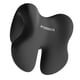 thumbnail image 2 of Silla de oficina con soporte para el cuello, almohada lumbar, reposacabezas lavable y suave para juegos Negro, 2 of 9