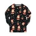 thumbnail image 6 of Xyant Kids Christmas Pajamas, Boys Girls Soft Cotton Sleepwear Pjs Sets Toddler 2 Piece Long Sleeve Jammies Size 5-6 Years, 6 of 7