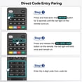 thumbnail image 5 of (Pack of 2) Replacement Remote Control Only for Roku TV, Compatible for TCL Roku/Hisense Roku/Onn Roku/Sharp Roku/Element Roku/Westinghouse Roku/Philips Roku Smart TVs (Not for Roku Stick and Box), 5 of 8