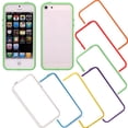 thumbnail image 2 of Funda de silicona de plástico con marco parachoques con botón de volumen para iPhone 5G, 2 of 9