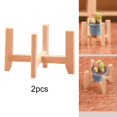 thumbnail image 4 of TISHITA Simulation Mini Cross Flower Stand, Pretend Play Life Scene BJD Decor Toy 2x for big, 4 of 7