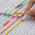 thumbnail image 3 of Lngoor Highlighter, Dual Tips with See-Through Chisel and Fine Tip, Assorted Colors, 6 Count, 3 of 6