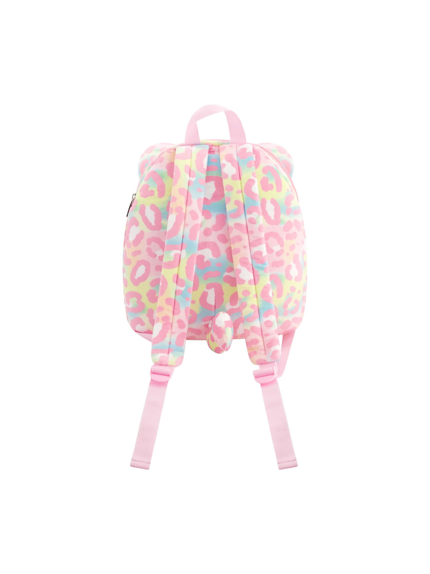 Squishmallows Plush Backpack, Michaela Mini Handbag with Adjustable Shoulder Straps, Pink