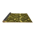 thumbnail image 2 of Ahgly Company Indoor Rectangle Abstract Yellow Modern Area Rugs, 6' x 9', 2 of 4