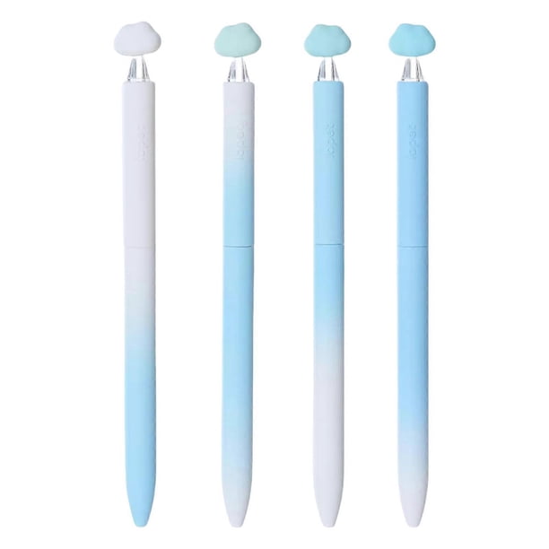 4Pcs Gel Pen 0.5MM Tip Quick Dry Twist Action Gel Pen School Office Supplies for Adult Student Writing Journaling