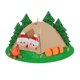 thumbnail image 1 of HHA34 Decoraciones para árboles de Navidad Colgante de Papá Noel de resina DIY Colgantes para colgar Regalos para miembros de la familia Adornos de Navidad, 1 of 4