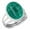 Amazonite, variant on 925 Silver Ring For Women - Men Aqua Chalcedony Stone Silver Ring Size 5 March Birthstone Boho Silver Ring Size 5 Gift For Ladies On Wedding 925 Silver Jewelry With Gemstone
