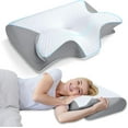 thumbnail image 1 of Almohada cervical espuma viscoelástica almohada ortopédica ergonómica soporte cervical dormir de lado espalda y estómago, 1 of 8