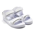 thumbnail image 1 of Lacoste Womens Suruga Sandals Slide 5 Wht/Wht, 1 of 7