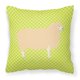 thumbnail image 1 of "Treasures BB7800PW1818 English Lester Longwool Green Outdoor Canvas Fabric Decorative Pillow, Multicolor" Caroline's Treasures BB7800PW1818, 1 of 1