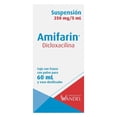 thumbnail image 1 of Amifarin Dicloxacilina 250mg/5 ml polvo para 60 ml, 1 of 4