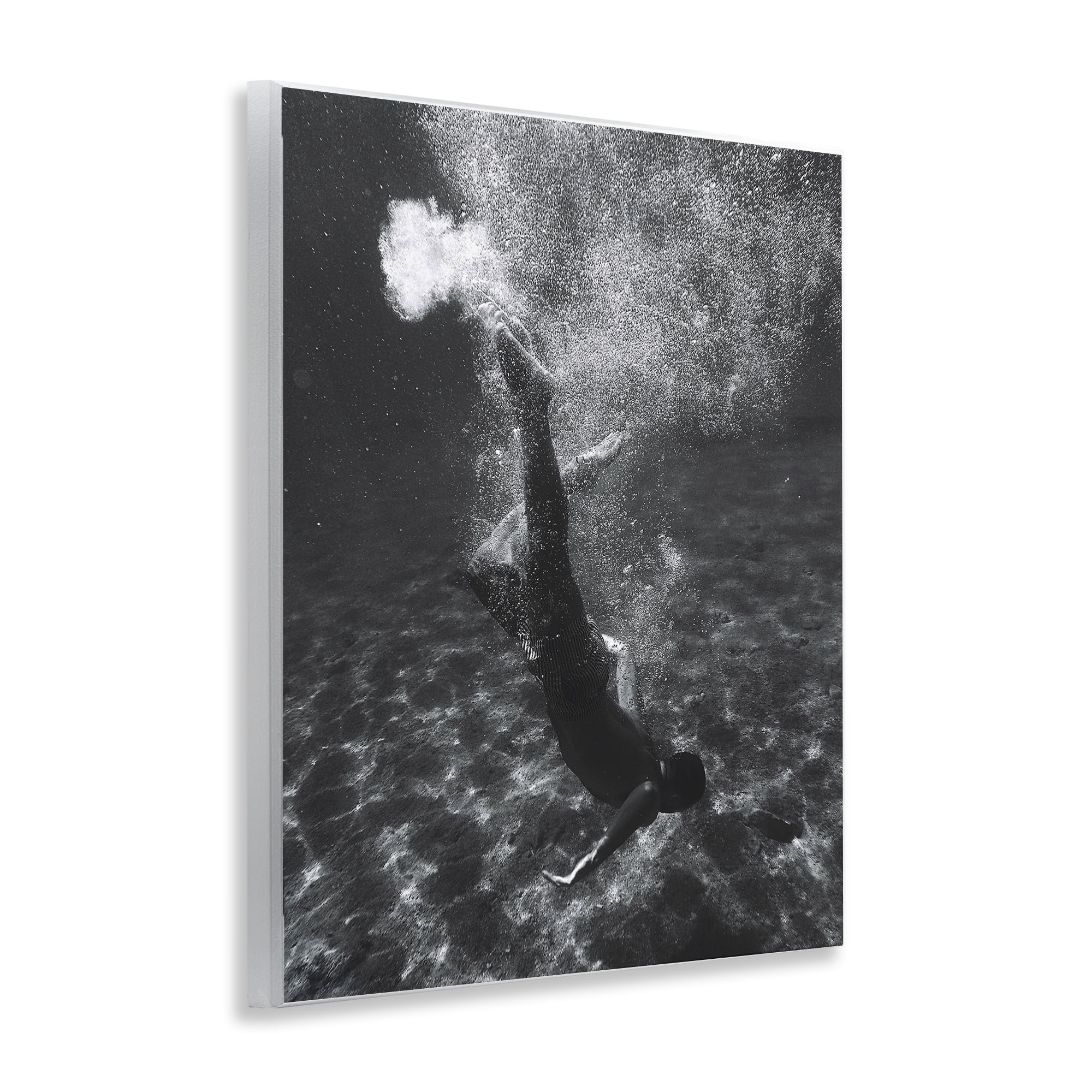 Stupell Industries Deep Ocean Diving Novelty Photography Unframed Art Print Wall Art, 11 x 14
