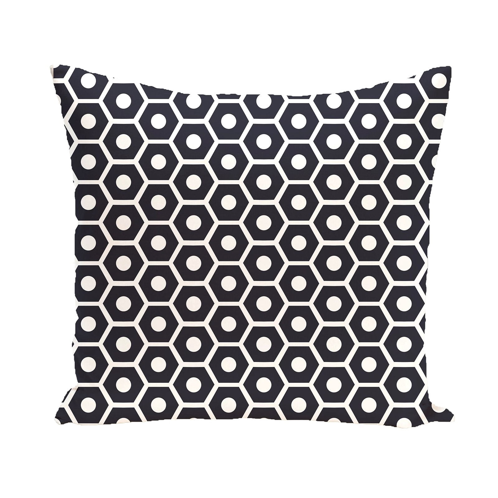 Simply Daisy 16" x 16" Honeycomb Pop Geometric Print Pillow