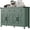 Green, variant on Winkalon 55'' Kitchen Sideboard Buffet Cabinet, 4-Doors 2-Drawers Farmhouse Storage Cabinet with Adjustable Shelves, White