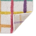 thumbnail image 4 of Hallmark Multicolor Chromatic Grid Cotton Rich Bath Rug, 20" x 30", 4 of 5