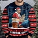 thumbnail image 5 of Suéteres de punto navideños feos con personajes/mascotas personalizados y fotos personalizadas, jerséis de regalo de Navidad, tops para parejas, fiestas, unisex, informales, 8, 5 of 5