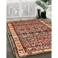 thumbnail image 3 of Ahgly Company Machine Washable Indoor Rectangle Traditional Saffron Red Area Rugs, 4' x 6', 3 of 7