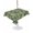 Green, variant on Outdoor Tablecloth with Umbrella Hole for Patio/Picnic/Party/Camping, Orange Yellow Lemon Birds Waterproof Table Cloth Rectangle Table Cover Washable, Summer Botanical Tropical (60"x 84")