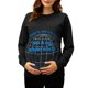 thumbnail image 2 of RKSTN Maternity Sweatshirt for Women Plus Size Crewneck Pregnancy Graphic Print Pullover Hoodless Sweatshirts Top Womens Casual Oversized Round Neck Loose Comfy Funny Printed Long Sleeve Sweatshirt, 2 of 7