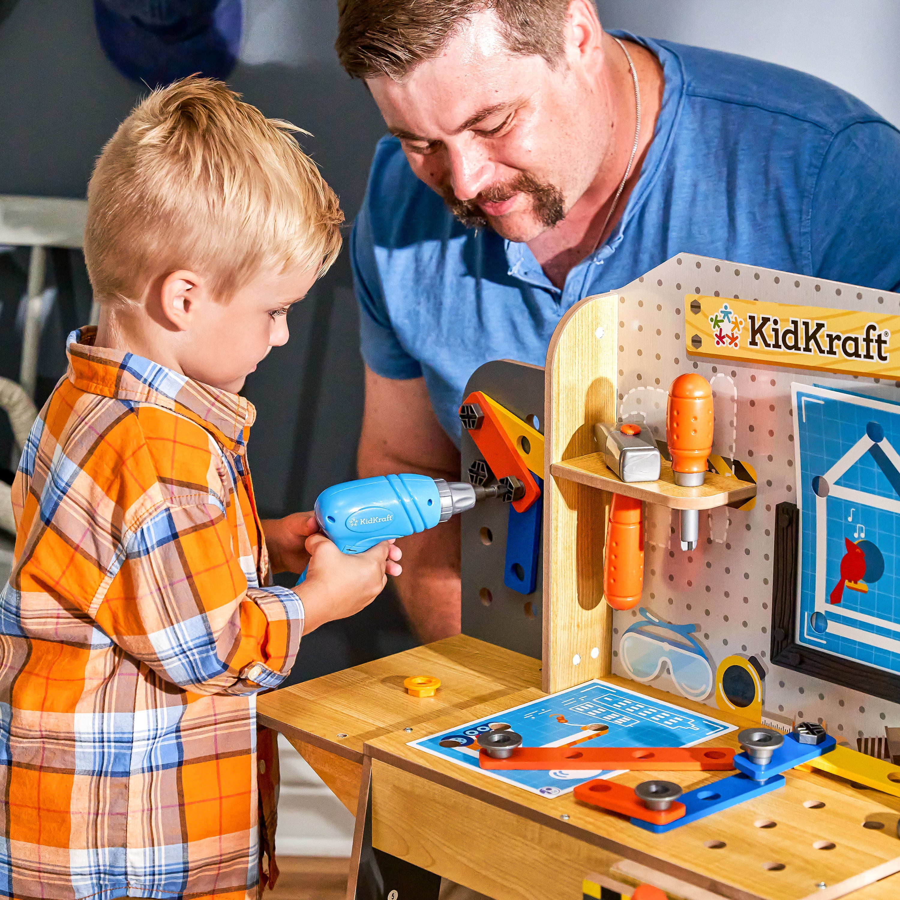 Kidkraft Blueprint Build Workbench - 41pc : Target