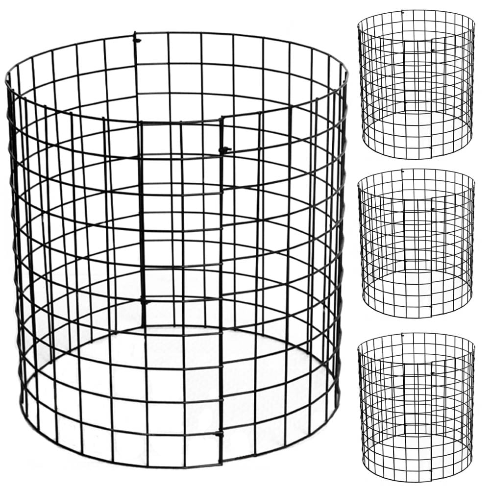 4 Pack Metal Plant Cages Keep Animals Bunny Rabbits Out for Vegetables