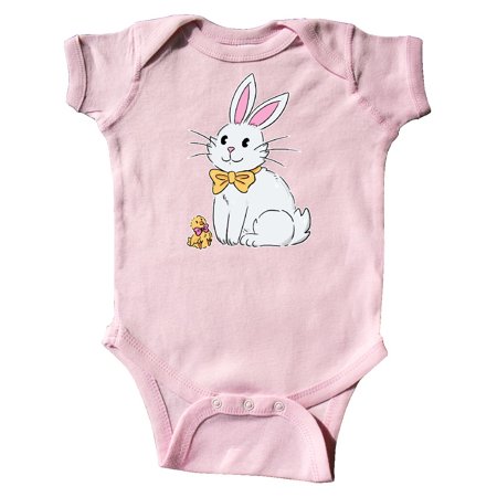 

Inktastic Easter Cute Bunny and Chick Gift Baby Boy or Baby Girl Bodysuit