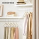 thumbnail image 2 of Perchas para pantalones SONGMICS, paquete de 20 unidades, de terciopelo con clips ajustables, 2 of 8
