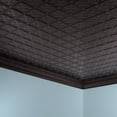 thumbnail image 5 of FASÄDE Traditional 10 Decorative Vinyl 2ft x 4ft Glue Up Ceiling Panel in Smoked Pewter(5 Pack), 5 of 5