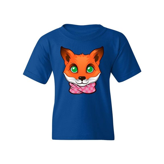 Fox With Green Eyes T-Shirt Juniors -Image by Shutterstock, Small