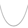 thumbnail image 2 of 14K White Gold Singapore Chain Styles Necklace 1.6 mm Sparkle 16 inch, 2 of 4