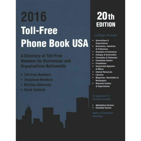 Where can you find a directory for toll-free numbers?