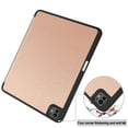 thumbnail image 6 of Allytechgroup iPad Pro 13 M4 2024 Case, Slim Flip Smart Cover Auto Sleep Wake with Pencil Holder Multi Angle Veiwing Stand Shockproof Case for Apple iPad Pro 13 inch 2024,Rosegold, 6 of 9