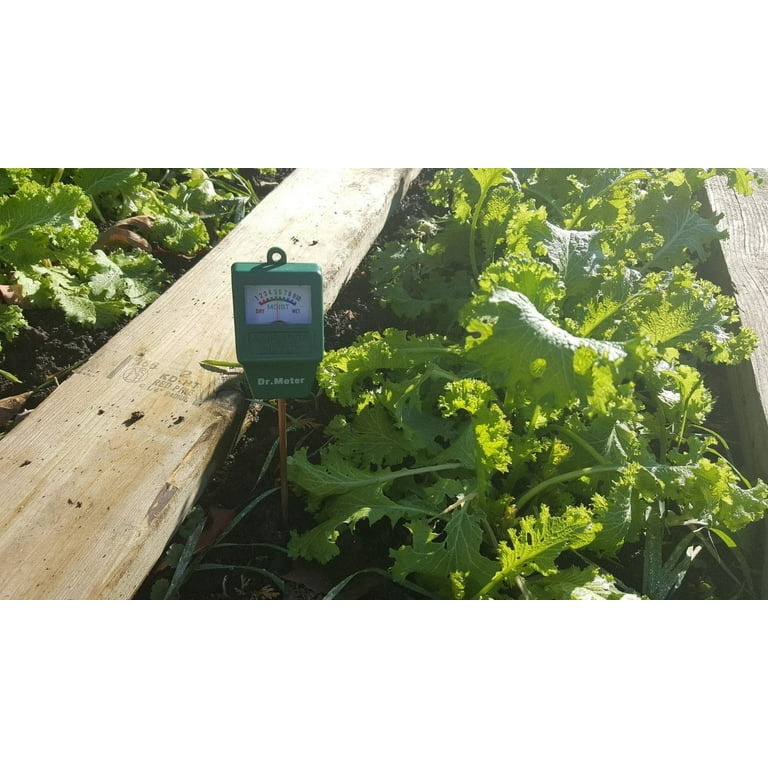Dr.meter Moisture Sensor Meter, Soil Water Monitor, Hydrometer for Plants Soil, Green