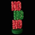 thumbnail image 3 of Northlight Lighted "Ho Ho Ho" Outdoor Christmas Sign Decoration - 39" - Warm White Lights, 3 of 5