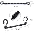 thumbnail image 3 of Magic Hangers, 6 Space Saving Hook, Multifunctional Vertical & Horizontal Hanger, 360 Swivel Wardrobe Organizer Save 3 Times More Space Storage Hanger, 3 of 5